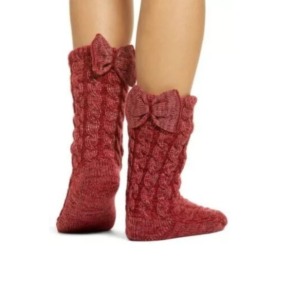 UGG Laila Bow Fleece Lined socks - Picture 3 of 8